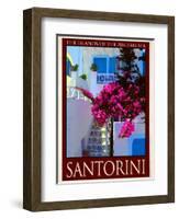 Santorini Greece 3-Anna Siena-Framed Giclee Print