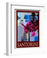 Santorini Greece 3-Anna Siena-Framed Giclee Print