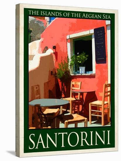 Santorini Greece 4-Anna Siena-Stretched Canvas