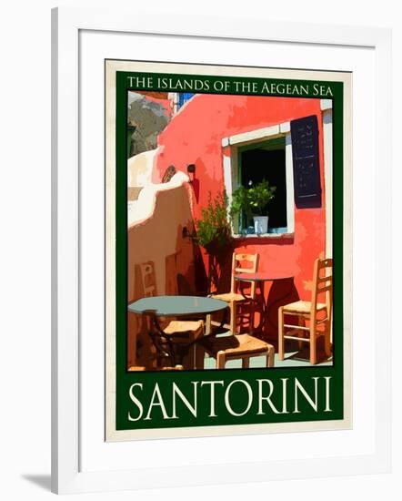 Santorini Greece 4-Anna Siena-Framed Giclee Print