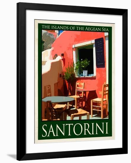 Santorini Greece 4-Anna Siena-Framed Giclee Print