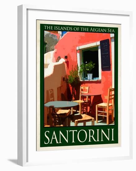 Santorini Greece 4-Anna Siena-Framed Giclee Print