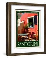 Santorini Greece 4-Anna Siena-Framed Giclee Print