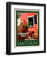 Santorini Greece 4-Anna Siena-Framed Giclee Print