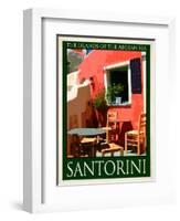 Santorini Greece 4-Anna Siena-Framed Giclee Print