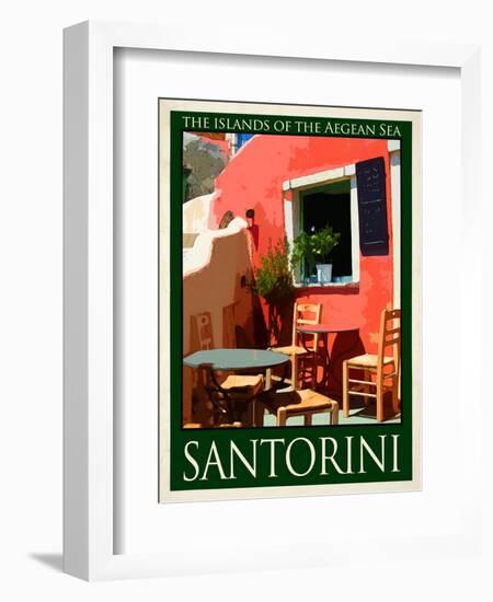 Santorini Greece 4-Anna Siena-Framed Giclee Print