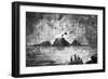 Santorini, Greece: Explosive Eruption-null-Framed Photographic Print