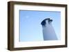 Santorini Greece. White Town on the Rocks by the Sea.-chagin-Framed Photographic Print