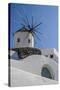 Santorini, Greece. White Washed Buildings and the Aegean Blue Sky-Jolly Sienda-Stretched Canvas