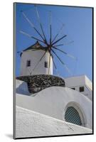 Santorini, Greece. White Washed Buildings and the Aegean Blue Sky-Jolly Sienda-Mounted Photographic Print