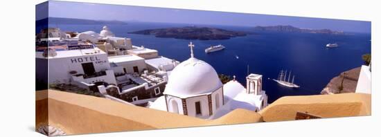 Santorini, Greece-null-Stretched Canvas