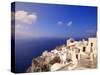 Santorini, Greece-Walter Bibikow-Stretched Canvas