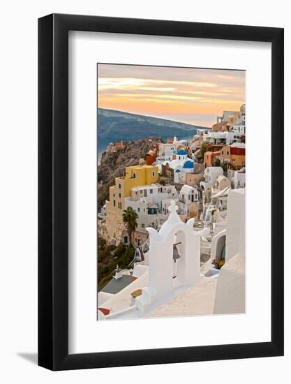 Santorini Greece-Little_Desire-Framed Premium Photographic Print