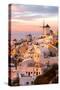 Santorini Greece-Little_Desire-Stretched Canvas