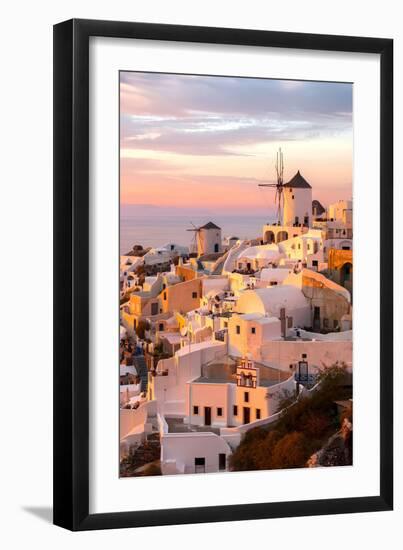 Santorini Greece-Little_Desire-Framed Photographic Print