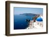 Santorini Greece-Uberstyle-Framed Photographic Print