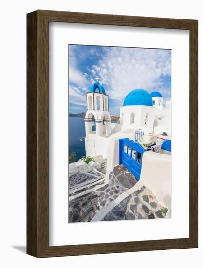 Santorini, Greece-sorincolac-Framed Photographic Print