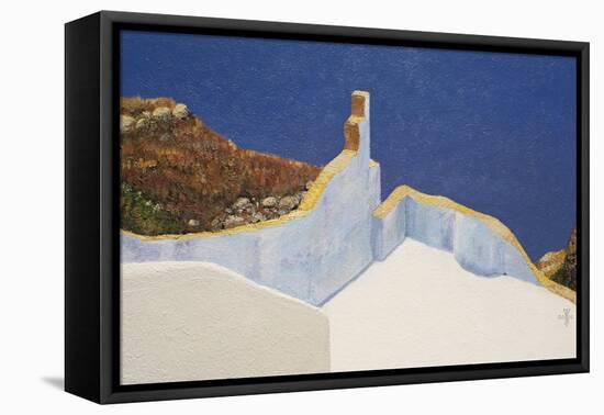 Santorini I, 2010-Trevor Neal-Framed Stretched Canvas