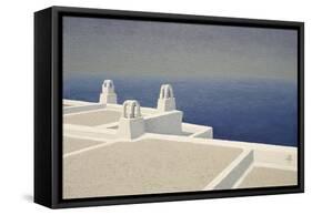 Santorini II, 2010-Trevor Neal-Framed Stretched Canvas