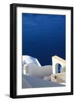 Santorini II-Sara Zieve Miller-Framed Art Print