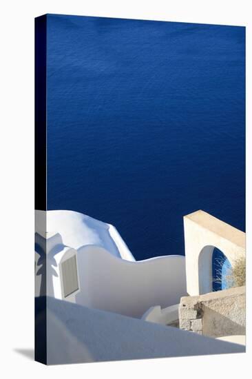 Santorini II-Sara Zieve Miller-Stretched Canvas