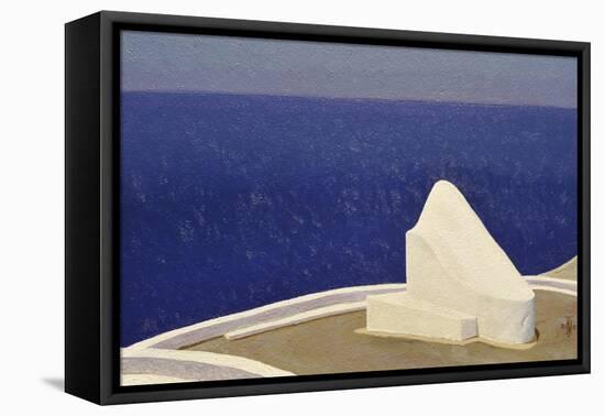 Santorini IIII, 2010-Trevor Neal-Framed Stretched Canvas