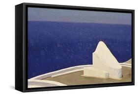 Santorini IIII, 2010-Trevor Neal-Framed Stretched Canvas