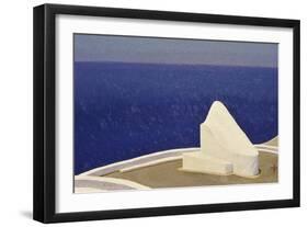 Santorini IIII, 2010-Trevor Neal-Framed Giclee Print