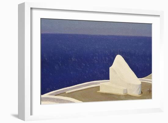 Santorini IIII, 2010-Trevor Neal-Framed Giclee Print