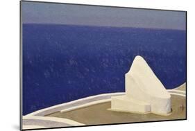 Santorini IIII, 2010-Trevor Neal-Mounted Giclee Print