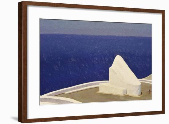 Santorini IIII, 2010-Trevor Neal-Framed Giclee Print