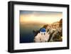 Santorini Island at Sunset-olly2-Framed Photographic Print