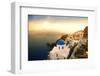 Santorini Island at Sunset-olly2-Framed Photographic Print