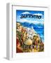 Santorini Island, Greece-Caroline Haliday-Framed Giclee Print