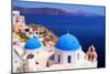 Santorini Scene-Jeni Foto-Mounted Photographic Print