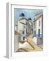 Santorini View II-Silvia Vassileva-Framed Art Print