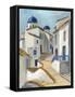 Santorini View II-Silvia Vassileva-Framed Stretched Canvas