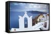 Santorini.-rudi1976-Framed Stretched Canvas