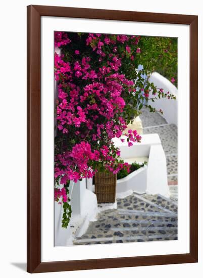 Santorini-mikdam-Framed Photographic Print