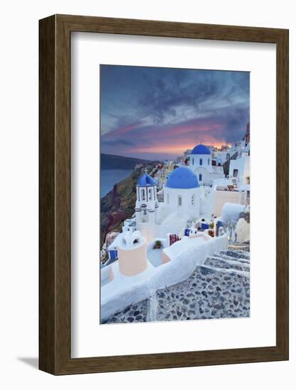 Santorini.-rudi1976-Framed Photographic Print