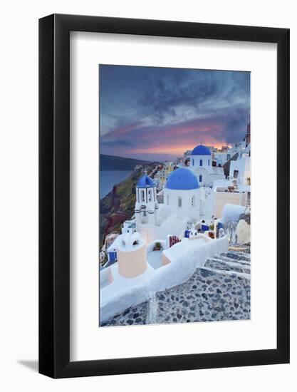 Santorini.-rudi1976-Framed Photographic Print