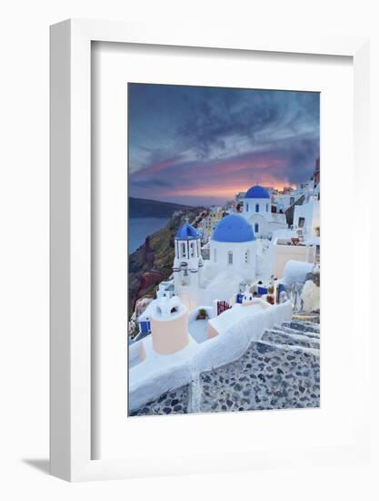 Santorini.-rudi1976-Framed Photographic Print