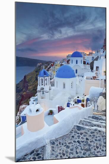 Santorini.-rudi1976-Mounted Photographic Print