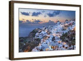 Santorini.-rudi1976-Framed Photographic Print