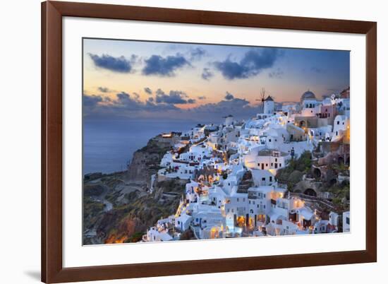 Santorini.-rudi1976-Framed Photographic Print