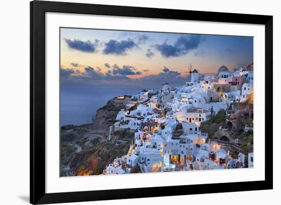 Santorini.-rudi1976-Framed Photographic Print