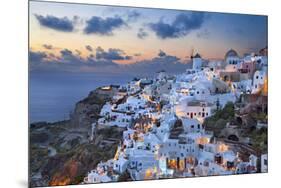 Santorini.-rudi1976-Mounted Photographic Print