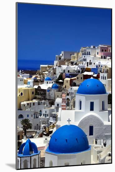 Santorini-mikdam-Mounted Photographic Print