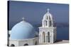 Santorini-Chris Bliss-Stretched Canvas