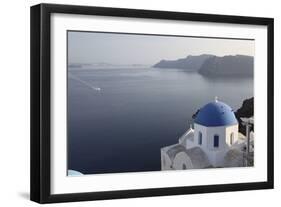 Santorini-Chris Bliss-Framed Photographic Print